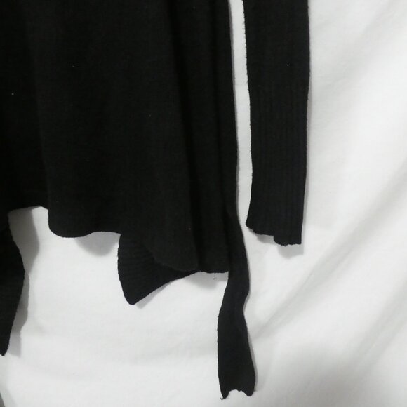 COSTA BLANCA | small | Black Open Front Knit Cardigan With Matching Belt - Picture 14 of 14